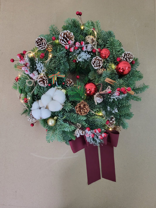 Christmas wreath 40cm 020