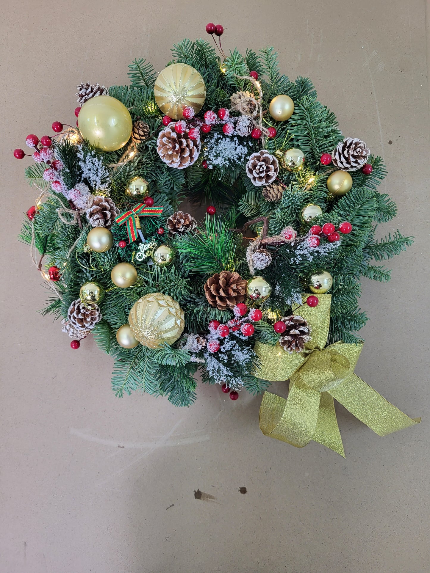 Christmas wreath 40cm 020